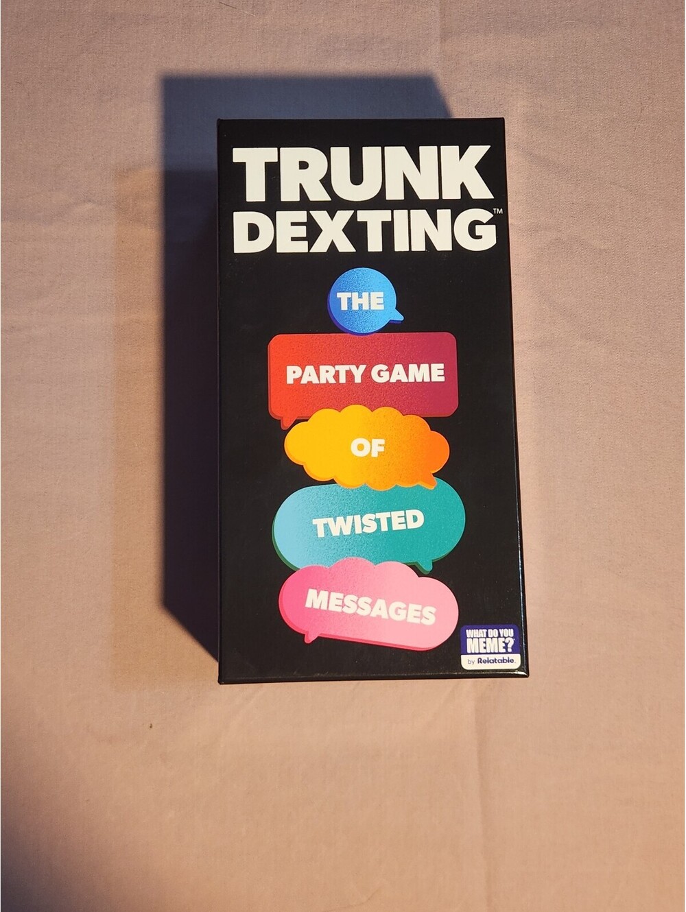 Trunk Dexting Party Game - Twisted Messages Card Game